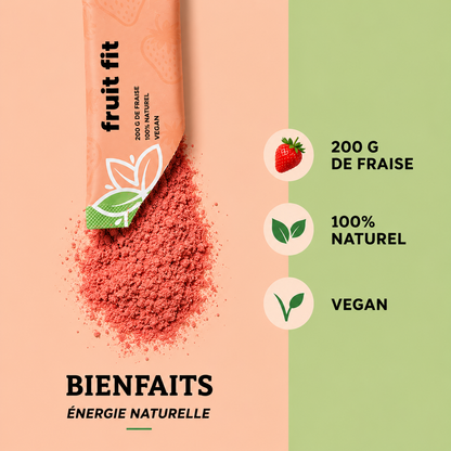 Fruifit — Fraise 100%